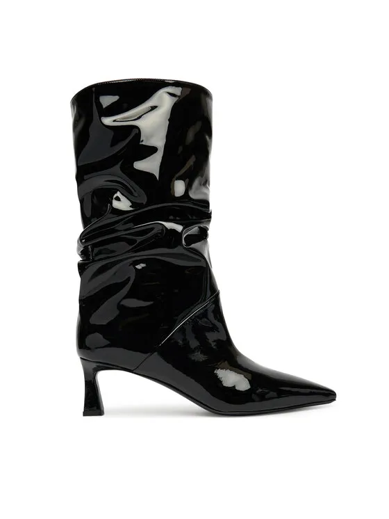 Μποτάκια · Μαύρο · 6 cm