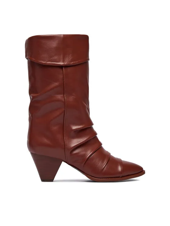 Μποτάκια · Καφέ · 6 cm