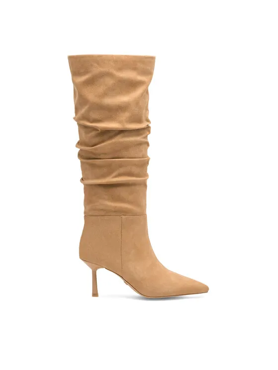 Μπότες · Μπεζ · 6 cm