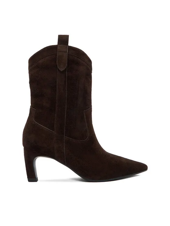 Μποτάκια · Καφέ · 6 cm