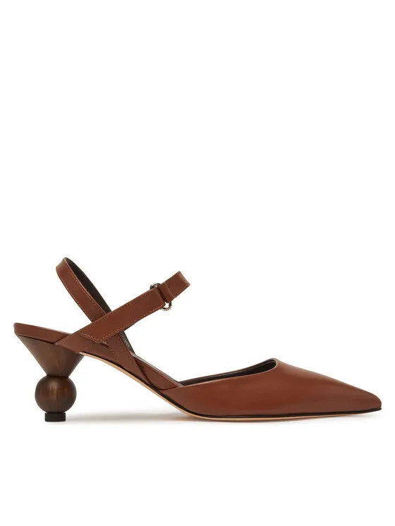 Γοβάκια · Καφέ · 6 cm