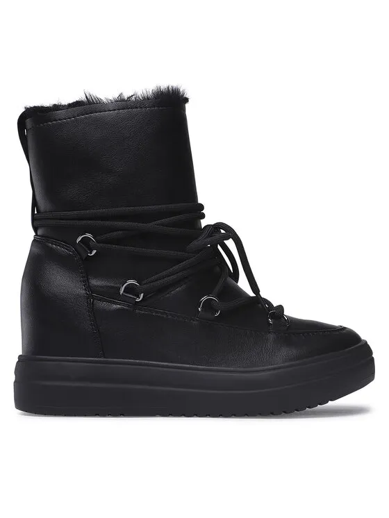 Μποτάκια · Μαύρο · 6 cm