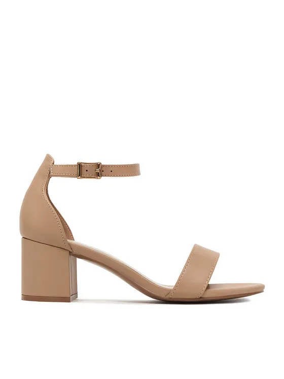 Σανδάλια · Μπεζ · 6 cm