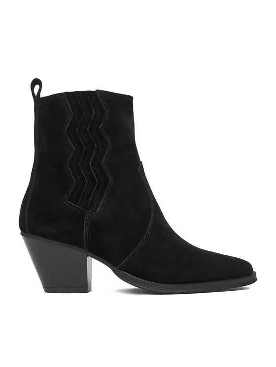 Μποτάκια · Μαύρο · 6 cm