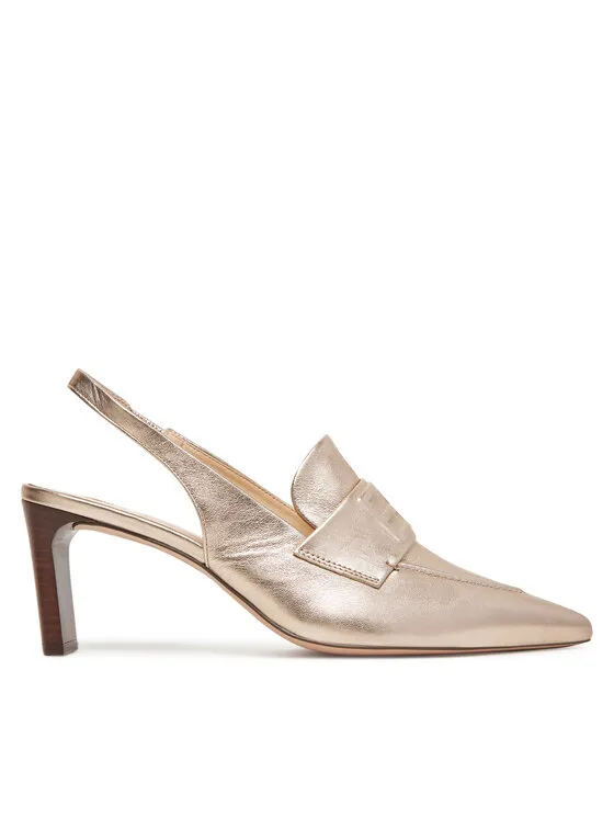 Κλειστά παπούτσια · Χρυσό · 6 cm