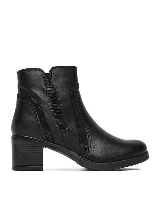 Μποτάκια · Μαύρο · 6 cm