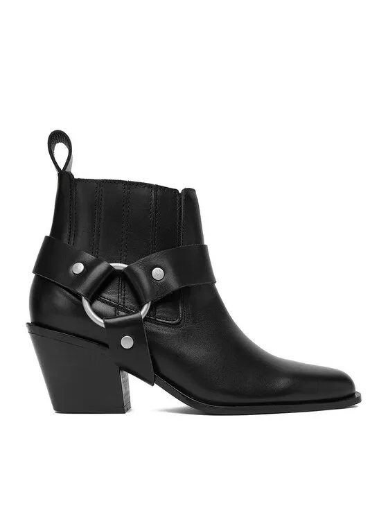 Μποτάκια · Μαύρο · 6 cm