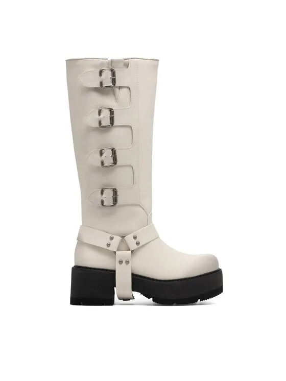 Μπότες · Λευκό · 6.5 cm