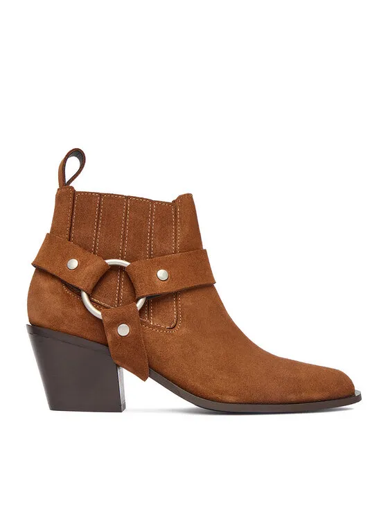 Μποτάκια · Καφέ · 6.5 cm