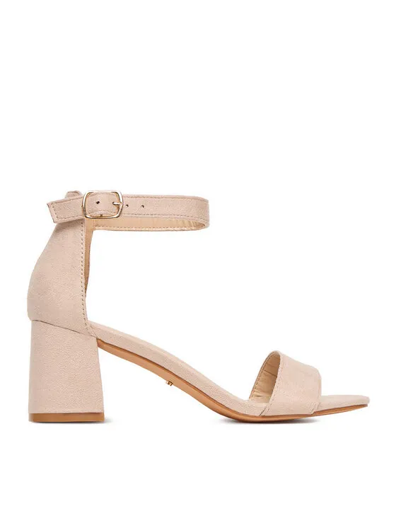 Σανδάλια · Μπεζ · 6.5 cm