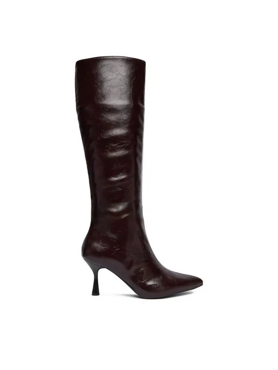 Μπότες · Μπορντό · 7 cm