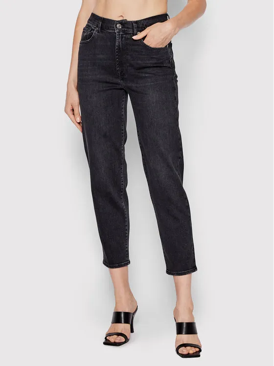 7 For All Mankind Τζιν · Μαύρο · Relaxed Fit