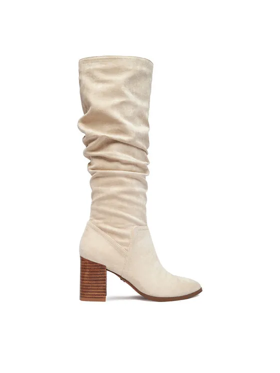 Μπότες · Εκρού · 7.5 cm