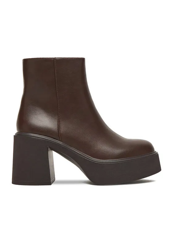 Μποτάκια · Καφέ · 8 cm