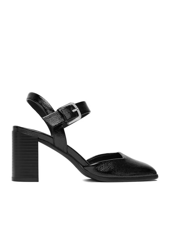 Κλειστά παπούτσια · Μαύρο · 8 cm