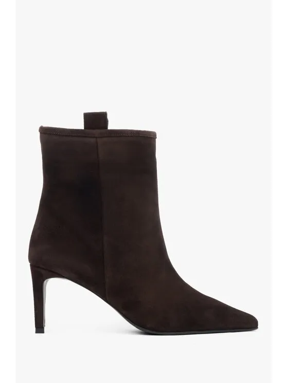 Μποτάκια · Καφέ · 8 cm