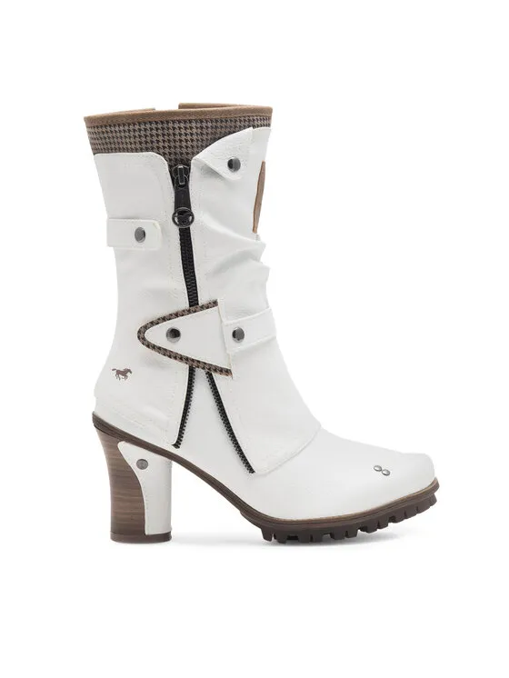 Μποτάκια · Λευκό · 9 cm