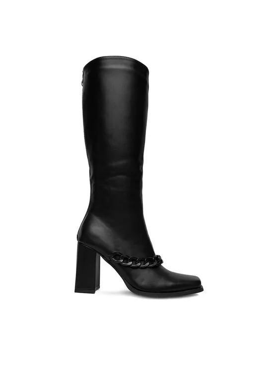 Μπότες · Μαύρο · 9 cm