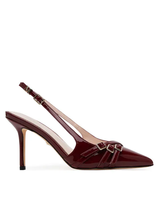 Γόβες · Μπορντό · 9 cm