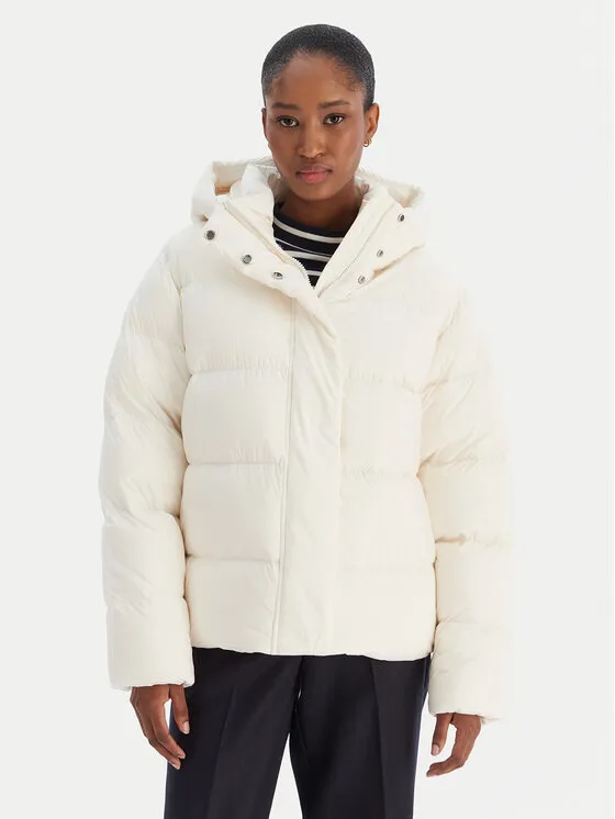 Μπουφάν πουπουλένιο · Εκρού