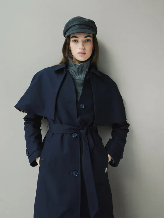 Καπαρτίνα · Σκούρο μπλε