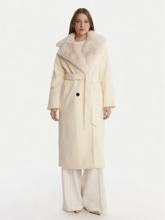 Παλτό μεταβατικό · Εκρού