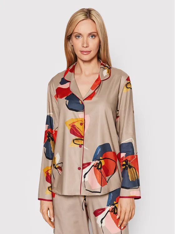 Μπλούζα πιτζάμας · Μπεζ