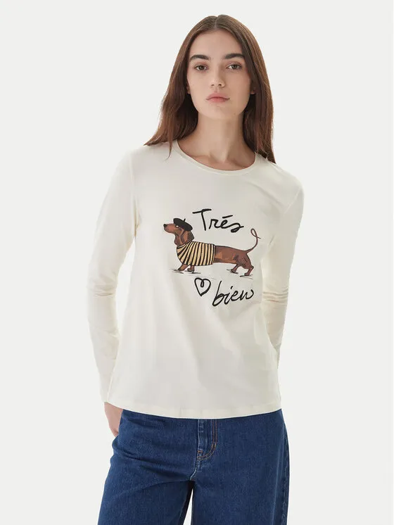 Μπλουζάκι · Εκρού