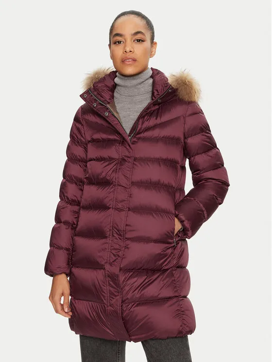 Μπουφάν πουπουλένιο · Μπορντό