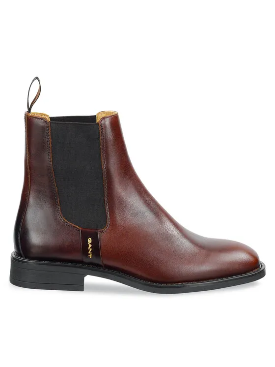 Μποτάκια με λάστιχο · Καφέ