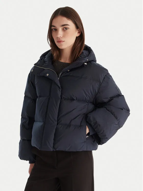 Μπουφάν πουπουλένιο · Σκούρο μπλε