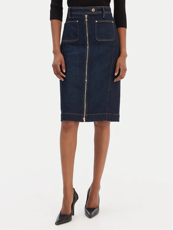 Φούστα τζιν · Σκούρο μπλε