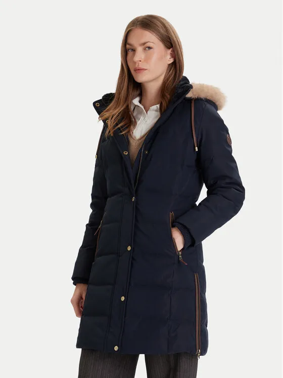 Μπουφάν πουπουλένιο · Σκούρο μπλε