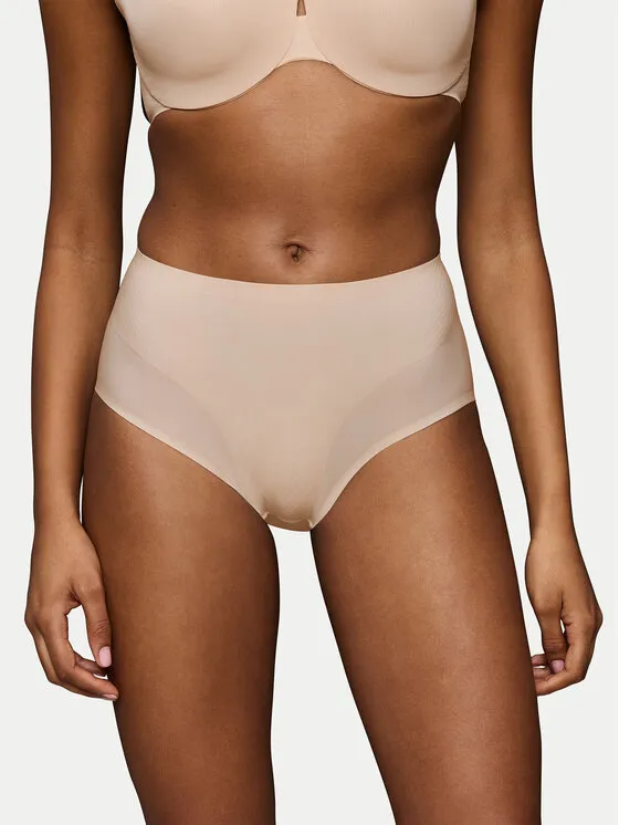 Κλασικό σλιπ ψηλόμεσο · Μπεζ