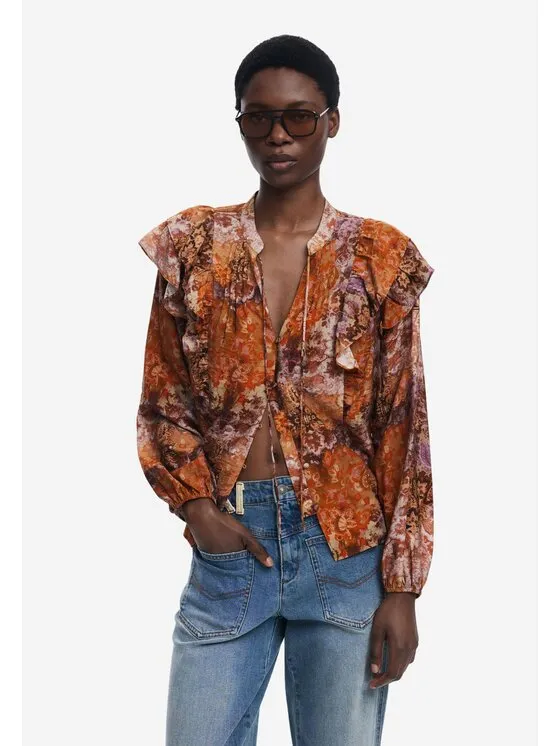 Μπλουζάκι · Πορτοκαλί