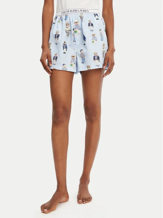 Σορτς πιτζάμας · Μπλε