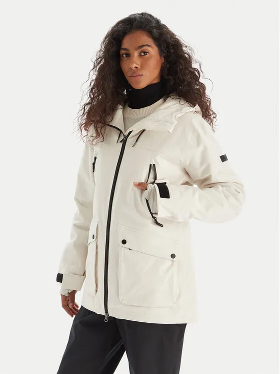 Μπουφάν για σκι · Λευκό