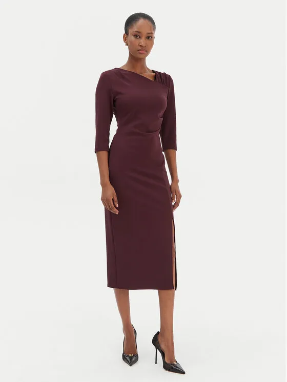 Φόρεμα κοκτέιλ · Μπορντό