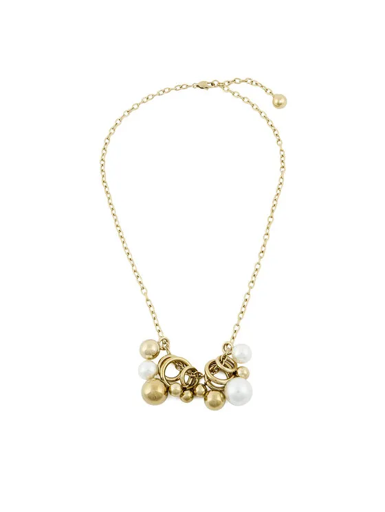 Κολιέ · Χρυσό · Μέταλλο, Ρητίνη κοσμήματος