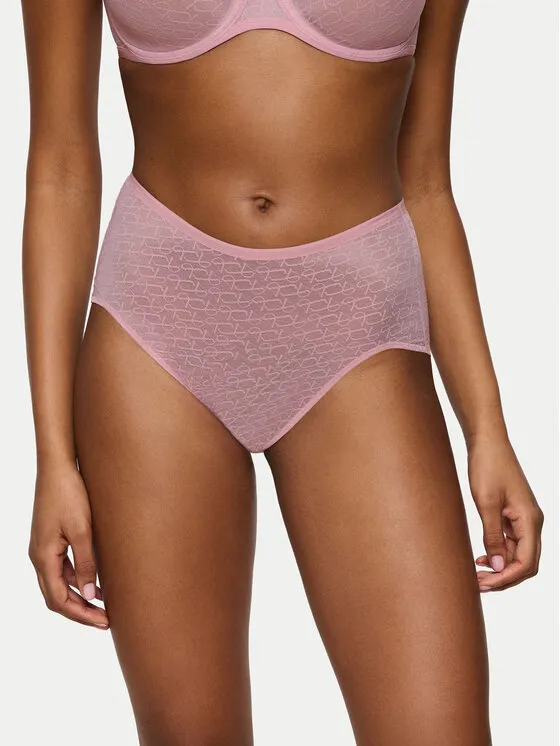 Κλασικό σλιπ ψηλόμεσο · Ροζ