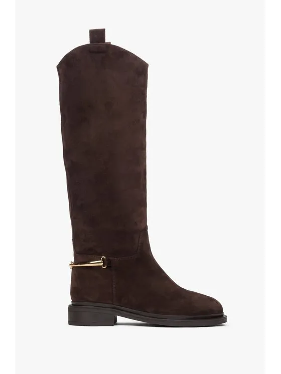 Μπότες πάνω από το γόνατο · Καφέ