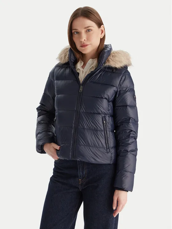 Μπουφάν πουπουλένιο · Σκούρο μπλε