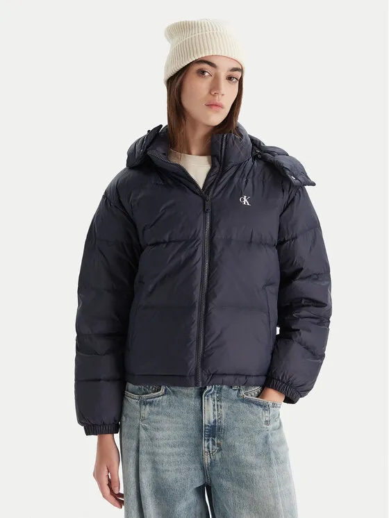 Μπουφάν πουπουλένιο · Σκούρο μπλε