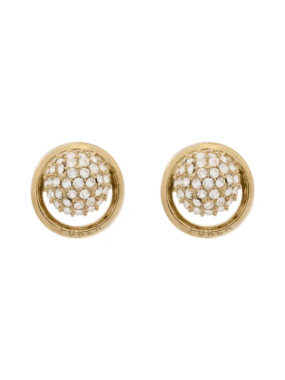 Σκουλαρίκια · Χρυσό · Σνοξείδωτος χάλυβας, Γυαλί