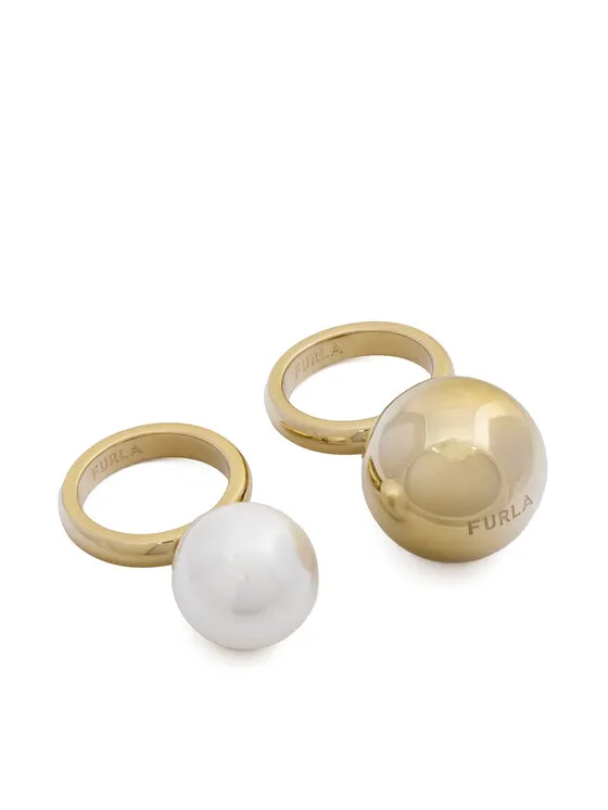 Σετ δαχτυλίδια · Χρυσό · Σνοξείδωτος χάλυβας