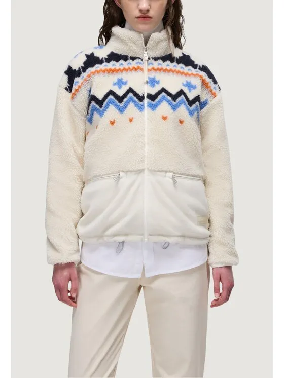 Μπουφάν δερμάτινο · Λευκό