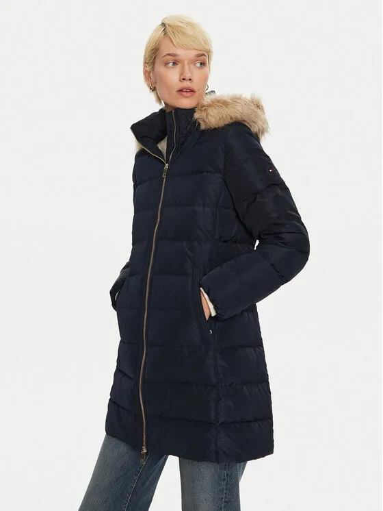 Μπουφάν πουπουλένιο · Σκούρο μπλε