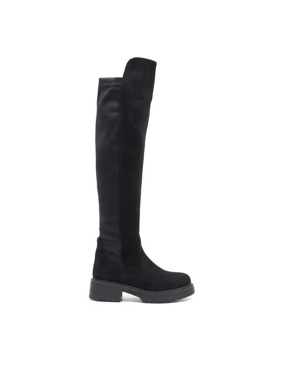 Μπότες πάνω από το γόνατο · Μαύρο