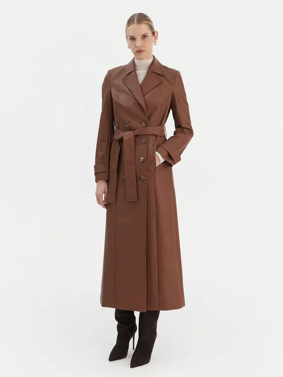 Παλτό μεταβατικό · Καφέ