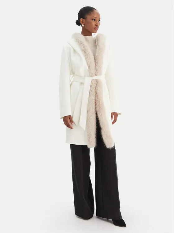 Παλτό χειμωνιάτικο · Εκρού